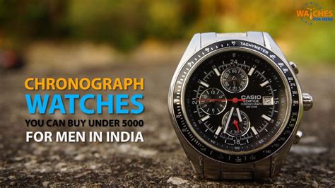 men's watches under 5000|chronograph watch under 5000.